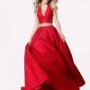 Sherri Hill - 51923 Two Piece V-Neck Evening Dress