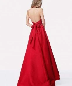 Sherri Hill - 51923 Two Piece V-Neck Evening Dress 7 Sherri Hill - 51923 Two Piece V-Neck Evening Dress