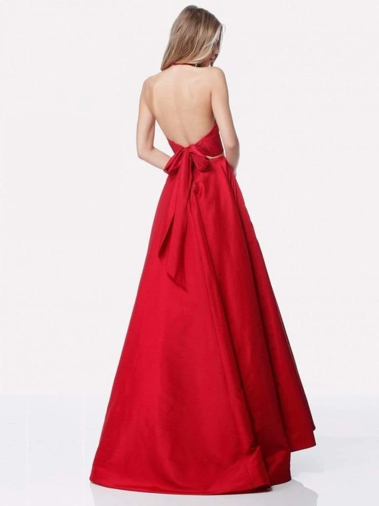 Sherri Hill - 51923 Two Piece V-Neck Evening Dress 4 Sherri Hill - 51923 Two Piece V-Neck Evening Dress