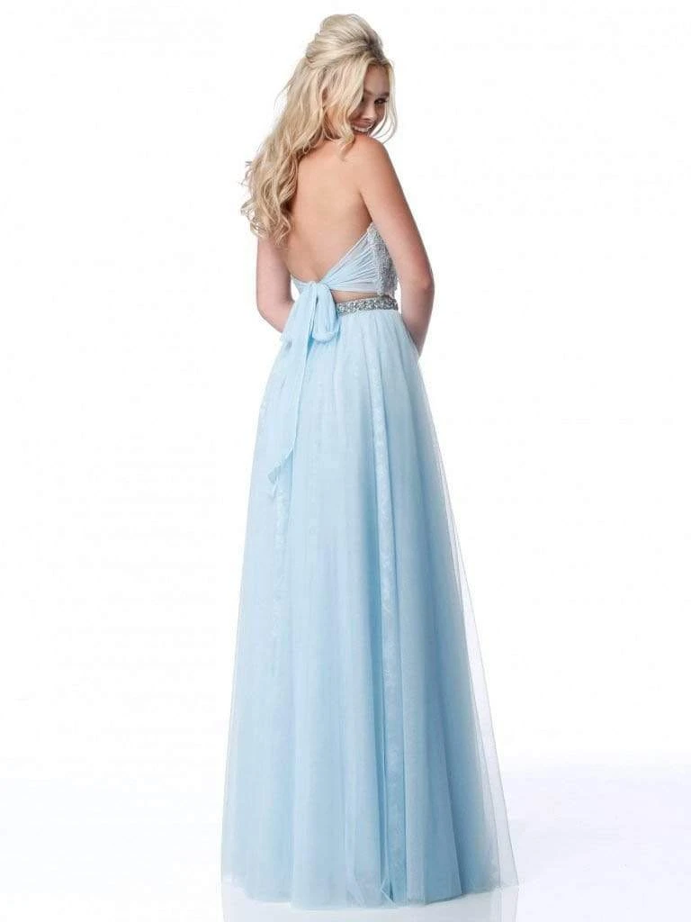 Sherri Hill - 51924 Two-Piece Beaded Applique Long Chiffon Dress 4 Sherri Hill - 51924 Two-Piece Beaded Applique Long Chiffon Dress