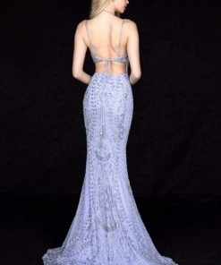 Sherri Hill - 51946 Tasseled Tie Back Beaded Sheath Dress 15 Sherri Hill - 51946 Tasseled Tie Back Beaded Sheath Dress