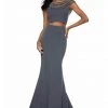 Sherri Hill - 51966 Two-Piece Jewel Garlanded Long Mermaid Dress