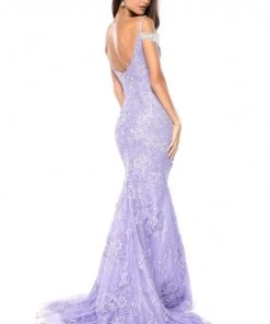 Sherri Hill - 51977 Beaded Scoop Neck Mermaid Dress With Train 6 Sherri Hill - 51977 Beaded Scoop Neck Mermaid Dress With Train