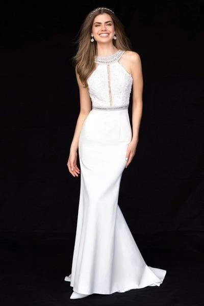 Sherri Hill - 51978 Beaded And Lace Jersey Trumpet Dress 3 Sherri Hill - 51978 Beaded And Lace Jersey Trumpet Dress