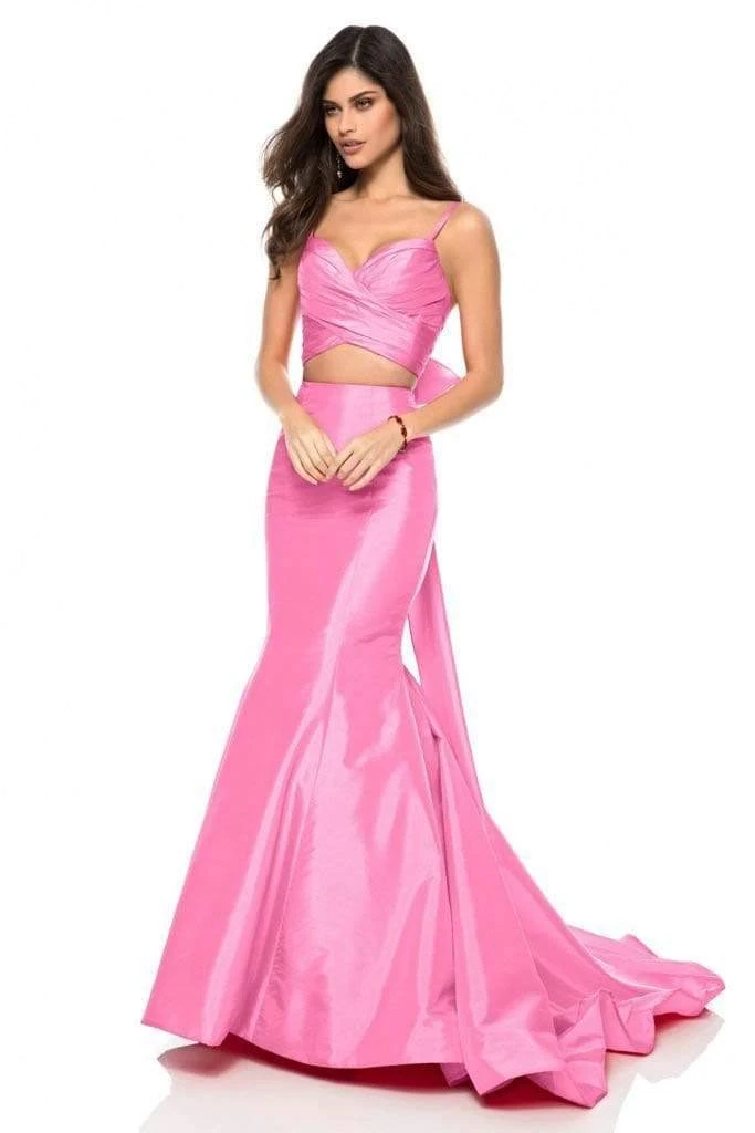 Sherri Hill - 52006 Two Piece Ruched Sweetheart Mermaid Dress 5 Sherri Hill - 52006 Two Piece Ruched Sweetheart Mermaid Dress