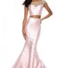 Sherri Hill - 52025 Pearl Beaded Two Piece Mikado Dress 2 Sherri Hill - 52025 Pearl Beaded Two Piece Mikado Dress