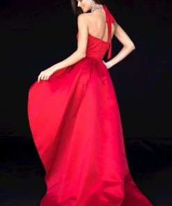 Sherri Hill - 52054 Strapless Dress With Polka Dot Overskirt 14 Sherri Hill - 52054 Strapless Dress With Polka Dot Overskirt