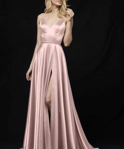 Sherri Hill - 52119 Plunging V-Neck Long A Line Dress 15 Sherri Hill - 52119 Plunging V-Neck Long A Line Dress