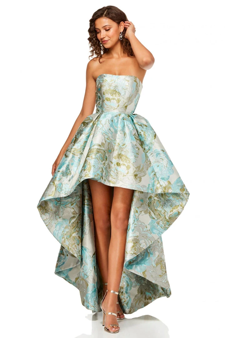 Sherri Hill - 52143 Strapless High-Low Dress 5 Sherri Hill - 52143 Strapless High-Low Dress