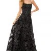 Sherri Hill - 52240 Square Long Black Dress 1 Sherri Hill - 52240 Square Long Black Dress