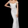 Sherri Hill - 52323 Off-Shoulder Beaded Long Dress 2 Sherri Hill - 52323 Off-Shoulder Beaded Long Dress