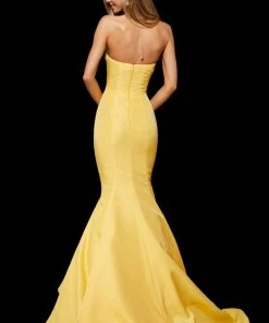 Sherri Hill - 52390 Vibrant Mikado Strapless Mermaid Dress