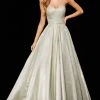Sherri Hill - 52391 Strapless Sweetheart Pleated Ballgown 1 Sherri Hill - 52391 Strapless Sweetheart Pleated Ballgown