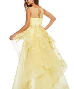 Sherri Hill - 52447 Illusion Long A-line Dress 9 Sherri Hill - 52447 Illusion Long A-line Dress