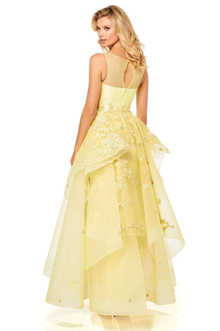 Sherri Hill - 52447 Illusion Long A-line Dress 4 Sherri Hill - 52447 Illusion Long A-line Dress