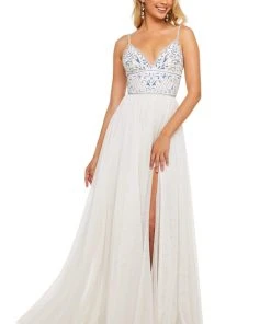 Sherri Hill - 52450 A Line Beaded Dress