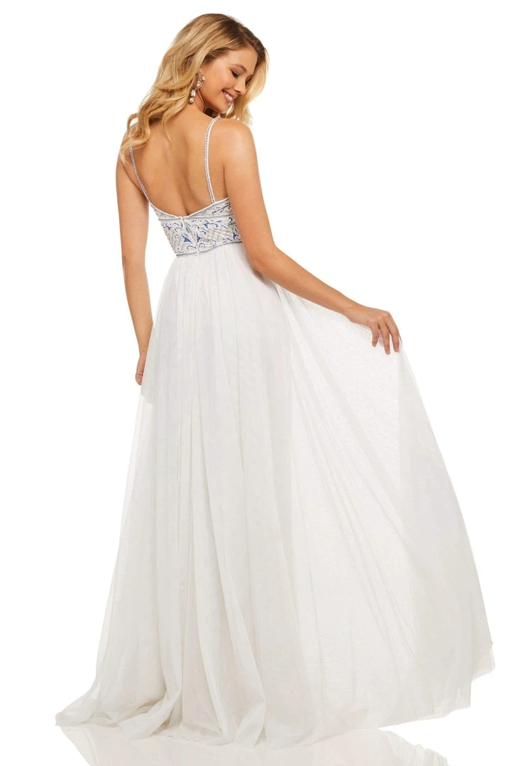 Sherri Hill - 52450 A Line Beaded Dress 4 Sherri Hill - 52450 A Line Beaded Dress