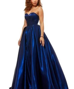 Sherri Hill - 52456 Strapless Sweetheart Full Figured Ballgown Dress