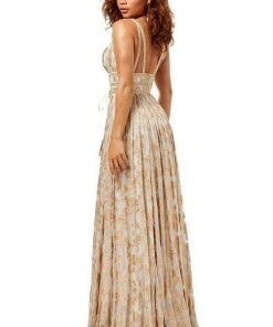 Sherri Hill - 52474 Beaded Plunging V-Neck A-Line Long Dress 13 Sherri Hill - 52474 Beaded Plunging V-Neck A-Line Long Dress