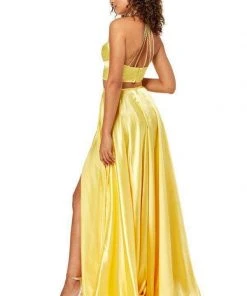 Sherri Hill - 52491 Beaded Two Piece High Halter A-line Dress