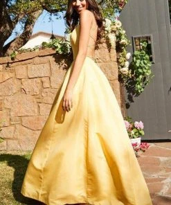 Sherri Hill - 52495 Sweetheart Fitted A-Line Evening Gown