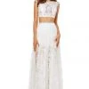 Sherri Hill - 52519 Cap Sleeves Beaded Two-Piece 1 Sherri Hill - 52519 Cap Sleeves Beaded Two-Piece