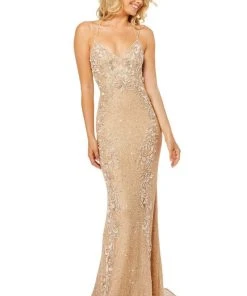 Couture Candy sale 44 Sherri Hill - 52521 Sweetheart Beaded Trumpet Dress