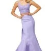 Sherri Hill - 52528 Two Piece Scoop Mermaid Evening Dress