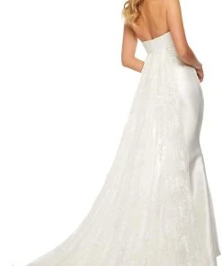 Sherri Hill - 52594 Strapless Mikado Trumpet Dress