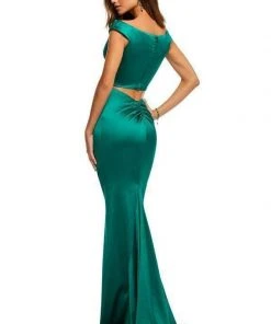 Sherri Hill - 52612 Two Piece Off-Shoulder Trumpet Dress 5 Sherri Hill - 52612 Two Piece Off-Shoulder Trumpet Dress