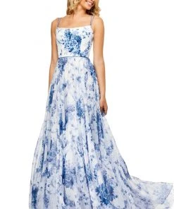 Sherri Hill - 52621 Scoop Full Figured A-line Dress