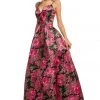Sherri Hill - 52627 Sweetheart Floral A Line Dress 1 Sherri Hill - 52627 Sweetheart Floral A Line Dress