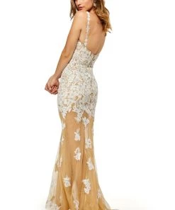 Sherri Hill - 52655 Sweetheart Laced Long Dress