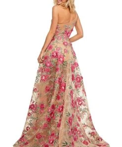 Sherri Hill - 52658 Asymmetric Long A-line Dress 7 Sherri Hill - 52658 Asymmetric Long A-line Dress