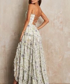 Sherri Hill - 52665 Scoop A Line Long Dress