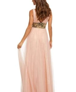 Sherri Hill - 52670 V-Neck Tulle A-line Dress 7 Sherri Hill - 52670 V-Neck Tulle A-line Dress