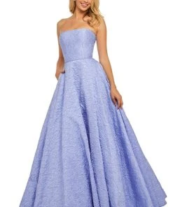 Sherri Hill - 52681 Strapless Embossed Brocade Ball Gown 11 Sherri Hill - 52681 Strapless Embossed Brocade Ball Gown