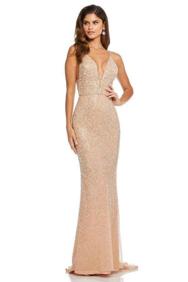 Sherri Hill - 52689 Beaded Plunging V-Neck Evening Dress 3 Sherri Hill - 52689 Beaded Plunging V-Neck Evening Dress