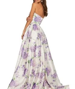 Sherri Hill - 52723 Full Figured Strapless Dress