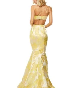 Sherri Hill - 52731 Yellow Long Dress