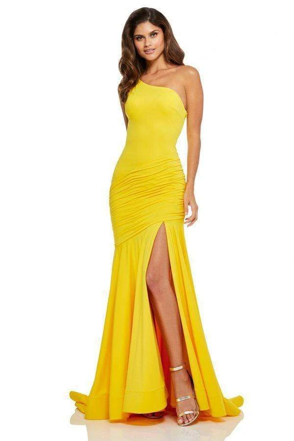 Sherri Hill - 52789 One Shoulder Strap Long Fitted Dress 3 Sherri Hill - 52789 One Shoulder Strap Long Fitted Dress