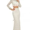 Sherri Hill - 52809 Two Piece Lace Dress 1 Sherri Hill - 52809 Two Piece Lace Dress