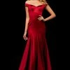 Sherri Hill - 52885 Off-Shoulder Stretch Satin Mermaid Dress 2 Sherri Hill - 52885 Off-Shoulder Stretch Satin Mermaid Dress