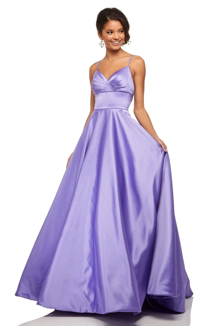 Sherri Hill - 52926 Long Surplice Sweetheart A Line Dress 7 Sherri Hill - 52926 Long Surplice Sweetheart A Line Dress