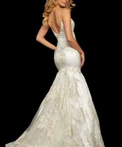 Sherri Hill - 52951 Sweetheart Neckline Fitted Mermaid Dress