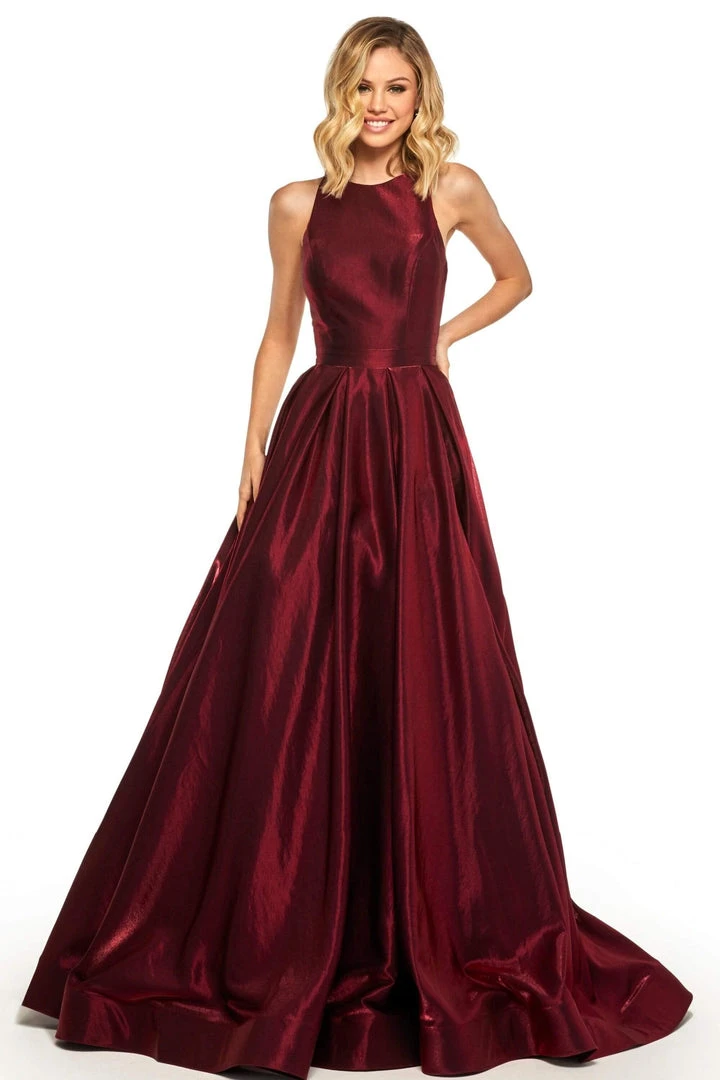 Sherri Hill - 52958 Criss Cross Back A-Line Long Dress 6 Sherri Hill - 52958 Criss Cross Back A-Line Long Dress