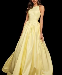 Sherri Hill - 52958 Criss Cross Back A-Line Long Dress 15 Sherri Hill - 52958 Criss Cross Back A-Line Long Dress