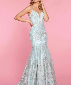 Sherri Hill - 52996 Applique Sweetheart Trumpet Dress 12 Sherri Hill - 52996 Applique Sweetheart Trumpet Dress