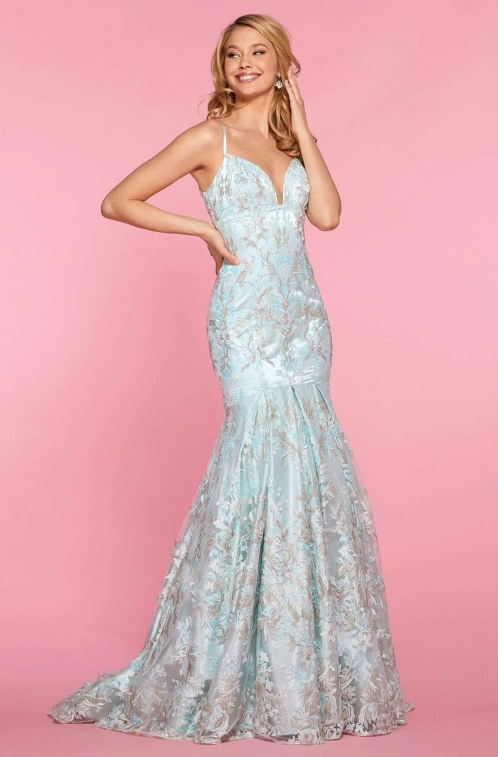 Sherri Hill - 52996 Applique Sweetheart Trumpet Dress 7 Sherri Hill - 52996 Applique Sweetheart Trumpet Dress