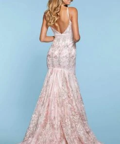 Sherri Hill - 52996 Applique Sweetheart Trumpet Dress 11 Sherri Hill - 52996 Applique Sweetheart Trumpet Dress